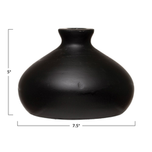 Load image into Gallery viewer, Decorative Paulownia Wood Vase

