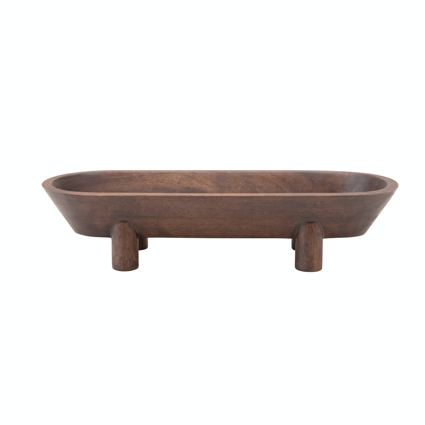 Mango Wood Footed Tray