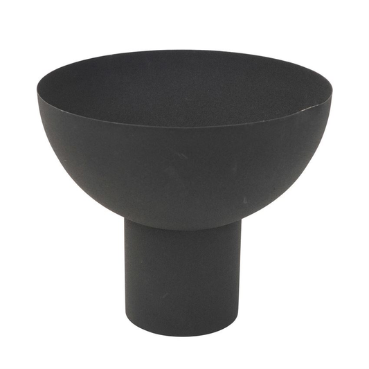 Decorative Metal Footed Bowl
