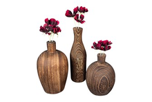 Load image into Gallery viewer, Paulownia Wood Vase
