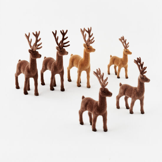 Flocked Deer