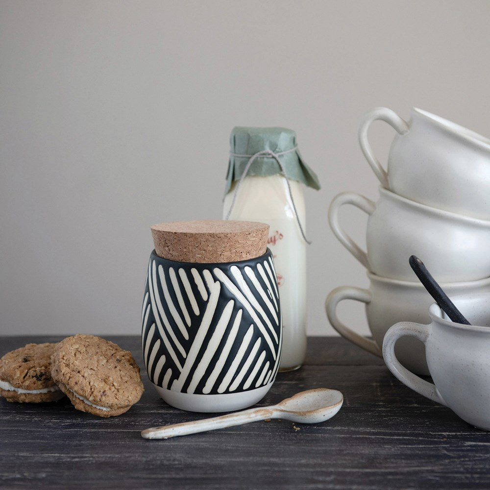 Reactive Glaze Stoneware Spoon