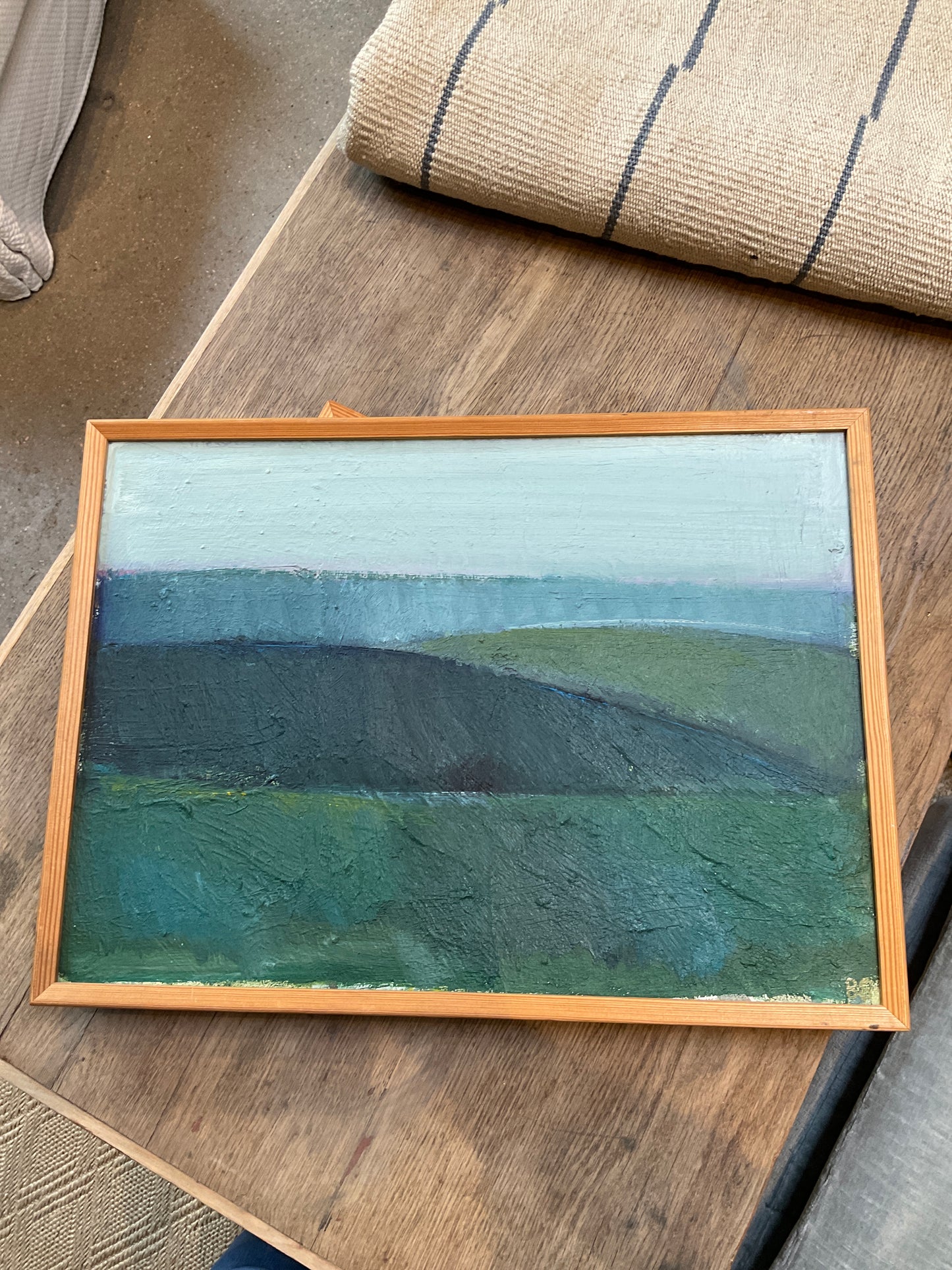 Landscape in Blues/Greens
