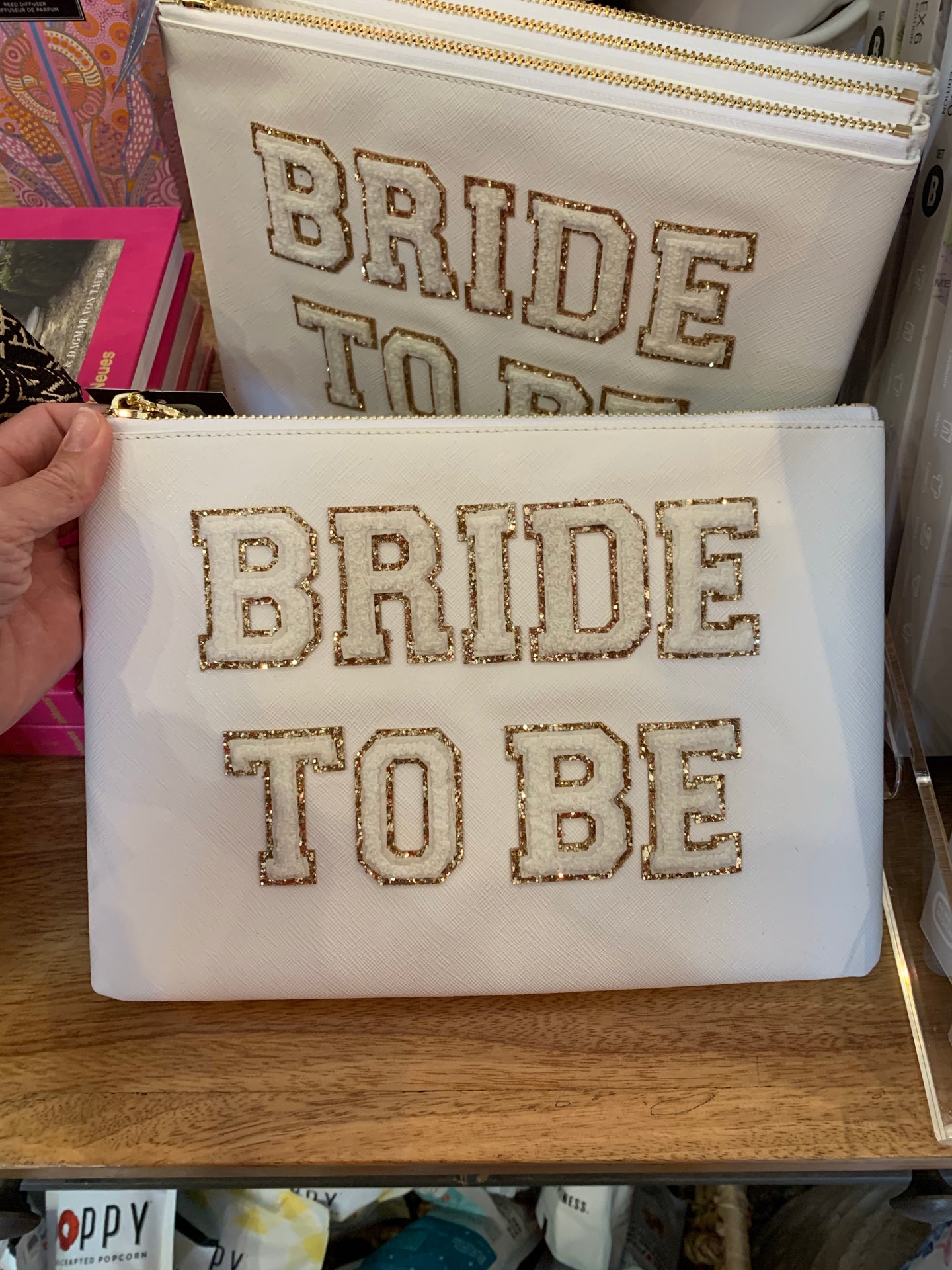 Bride To Be Flat Pouch