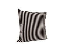 Load image into Gallery viewer, 26&quot; Square Cotton Woven Striped Pillow
