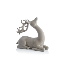 Load image into Gallery viewer, Flocked Decorative Deer
