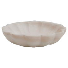 Load image into Gallery viewer, Carved Marble Flower Shaped Dish

