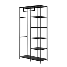 Load image into Gallery viewer, Metal Shelf w/ 5 Shelves &amp; Rod
