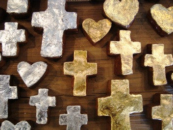 Handmade Crosses and Hearts