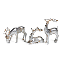 Load image into Gallery viewer, Decorative Silver Reindeer
