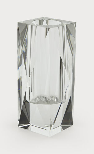 Diamond Cut Tall Vase