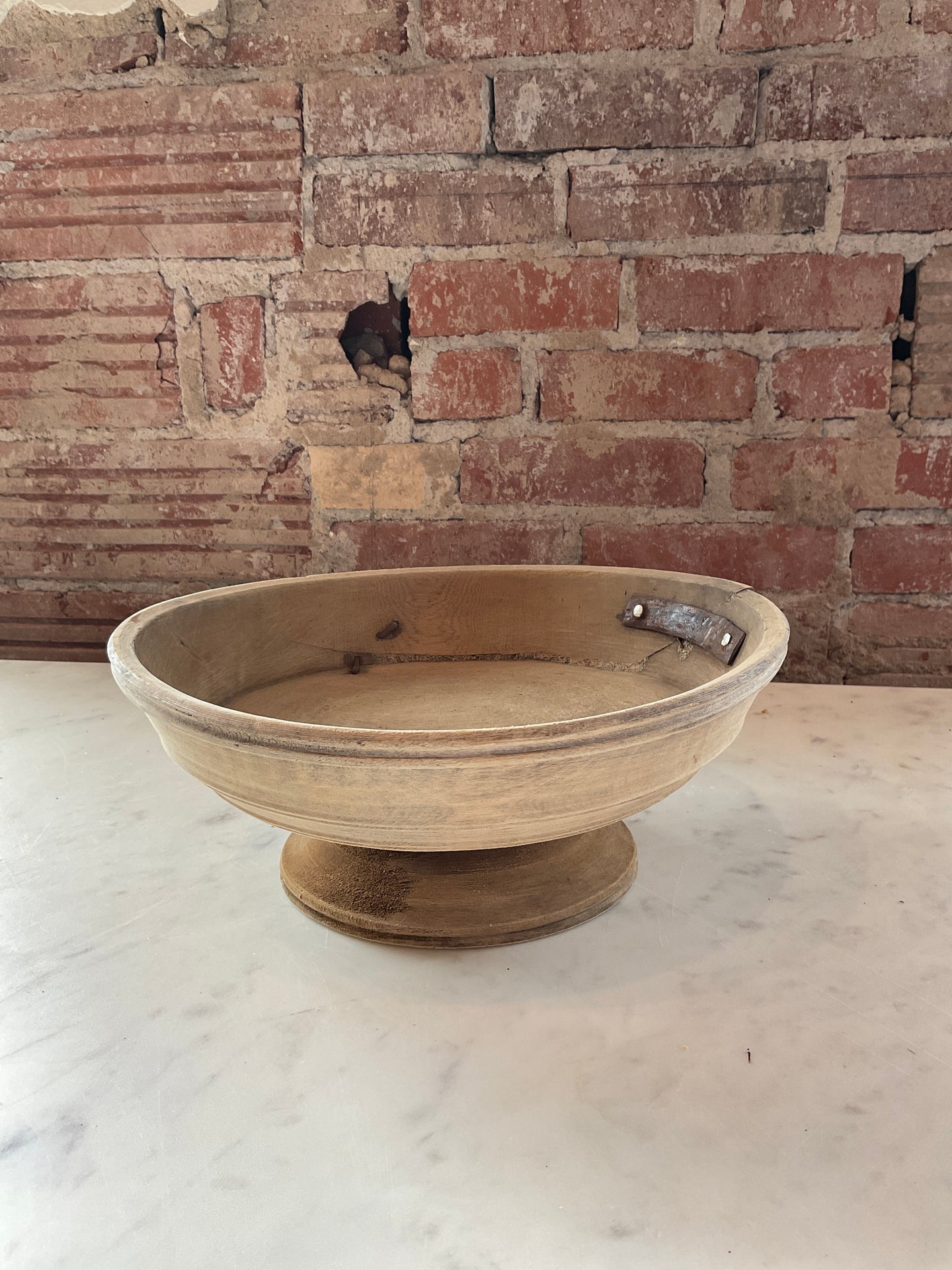 Rustic Footed Bowl