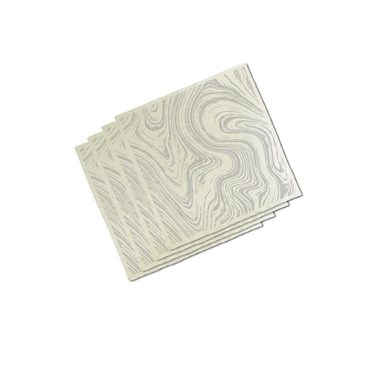 Marble Napkin Set of 4