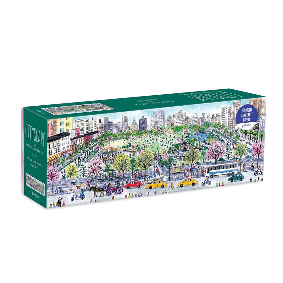 Cityscape Panoramic Jigsaw Puzzle
