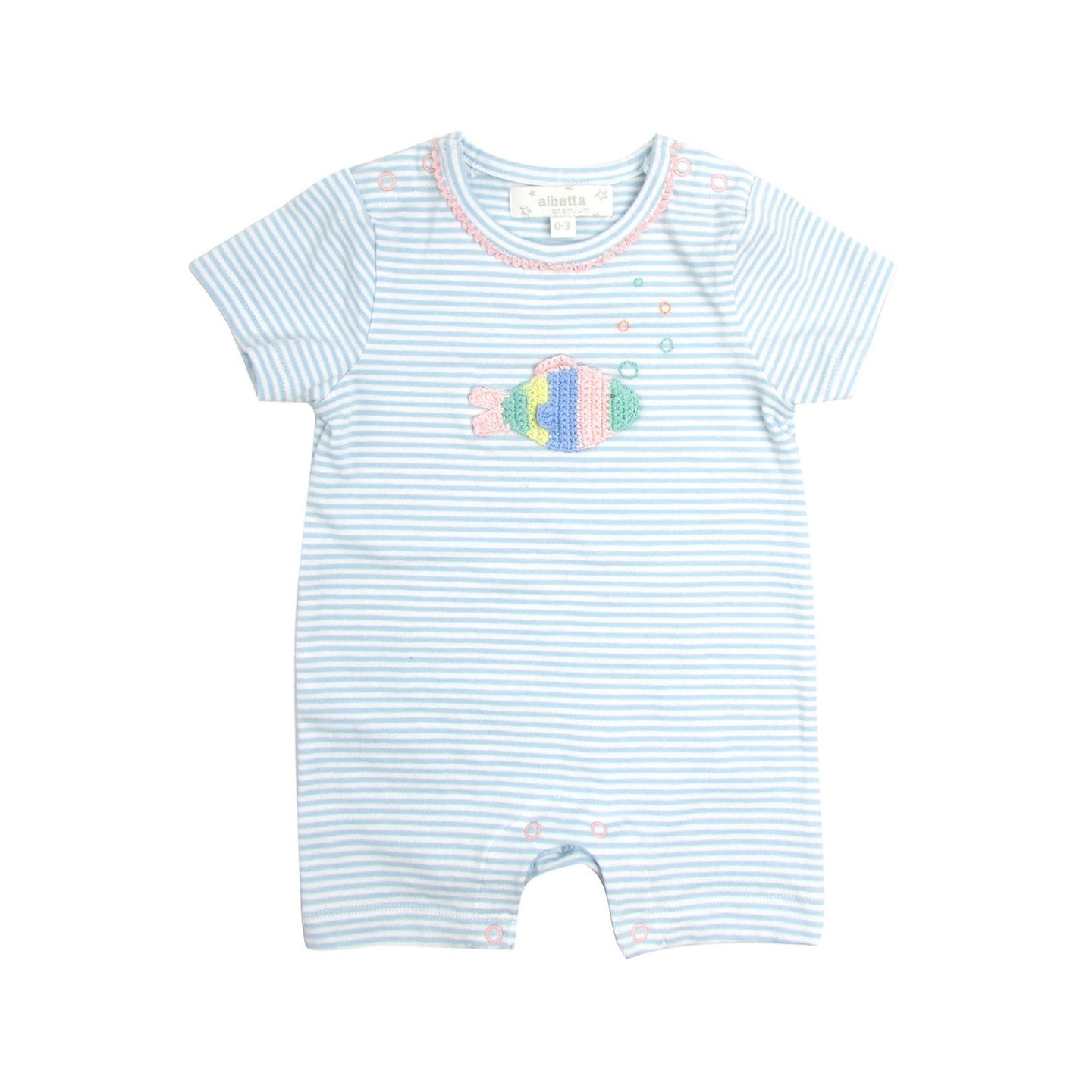 Rainbow Fish Baby Outfit