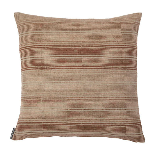 Stripes Shades of Saffron Pillow