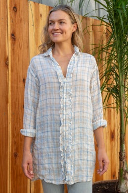 Dani Ruffle Shirt