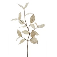 Tan/Cream Leaf Spray